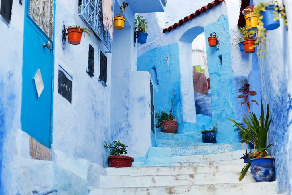 Visite de Chefchaouen au Maroc dans la région de Tanger-Tétouan-Al Hoceïma