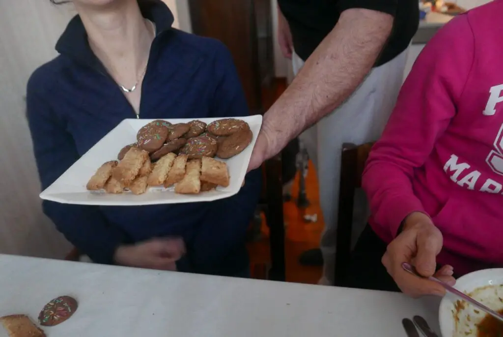 assiette de biscuits suédois