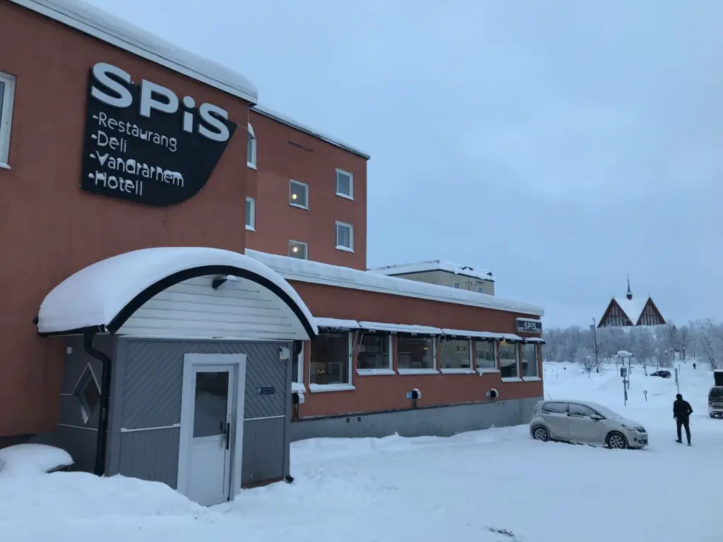 Hotel SPIS à Kiruna en suède