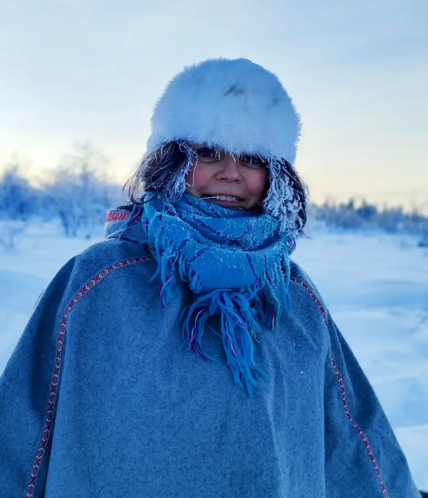 Lena Greus Chamane SAMI en laponie suédoise