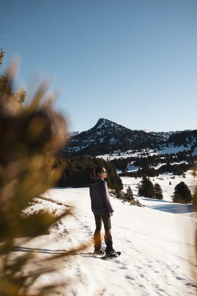 dernière journée de notre aventure en raquettes dans le vercors
