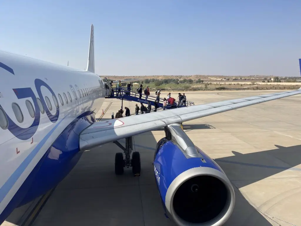 aéroport de jaisalmer en inde