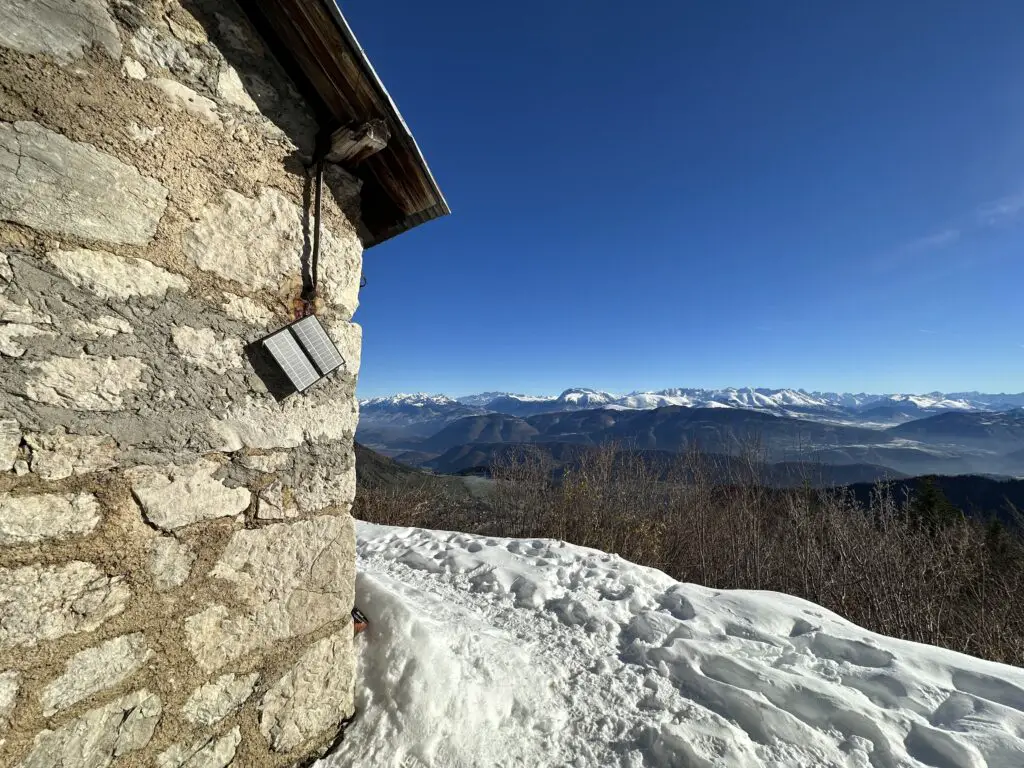 Chargeur solaire Energe dans le Vercors