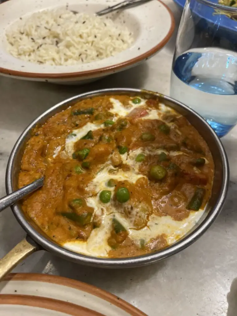 Dal makhni plat spécialité d'inde