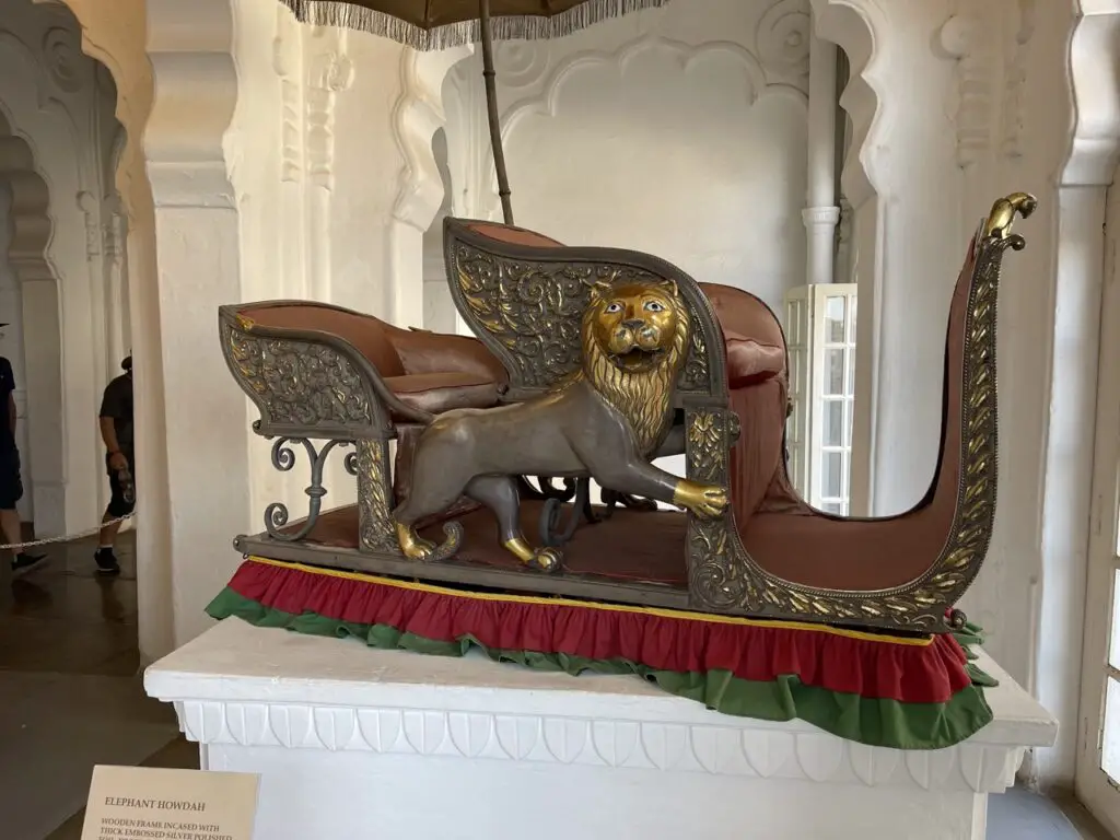 elephant HOWDAH palanquin à jodhpur