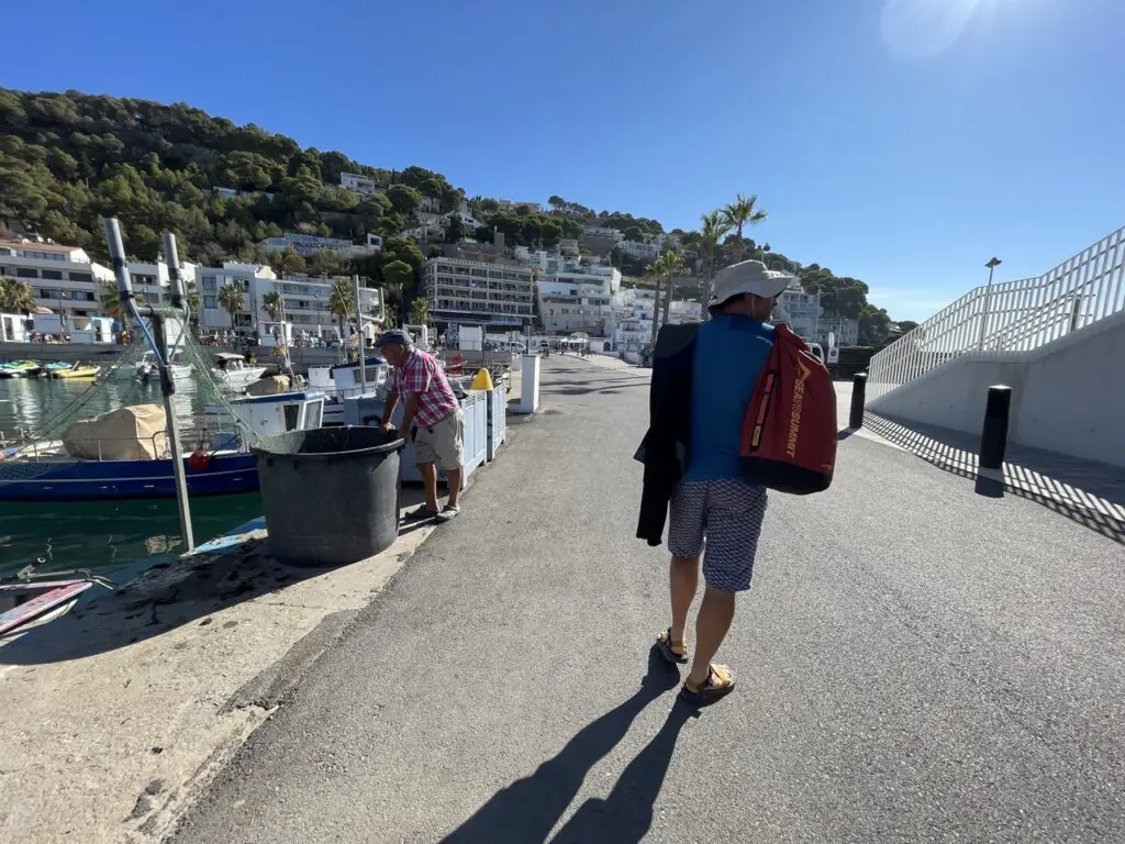 En route pour une matinée en snorkeling en Costa brava