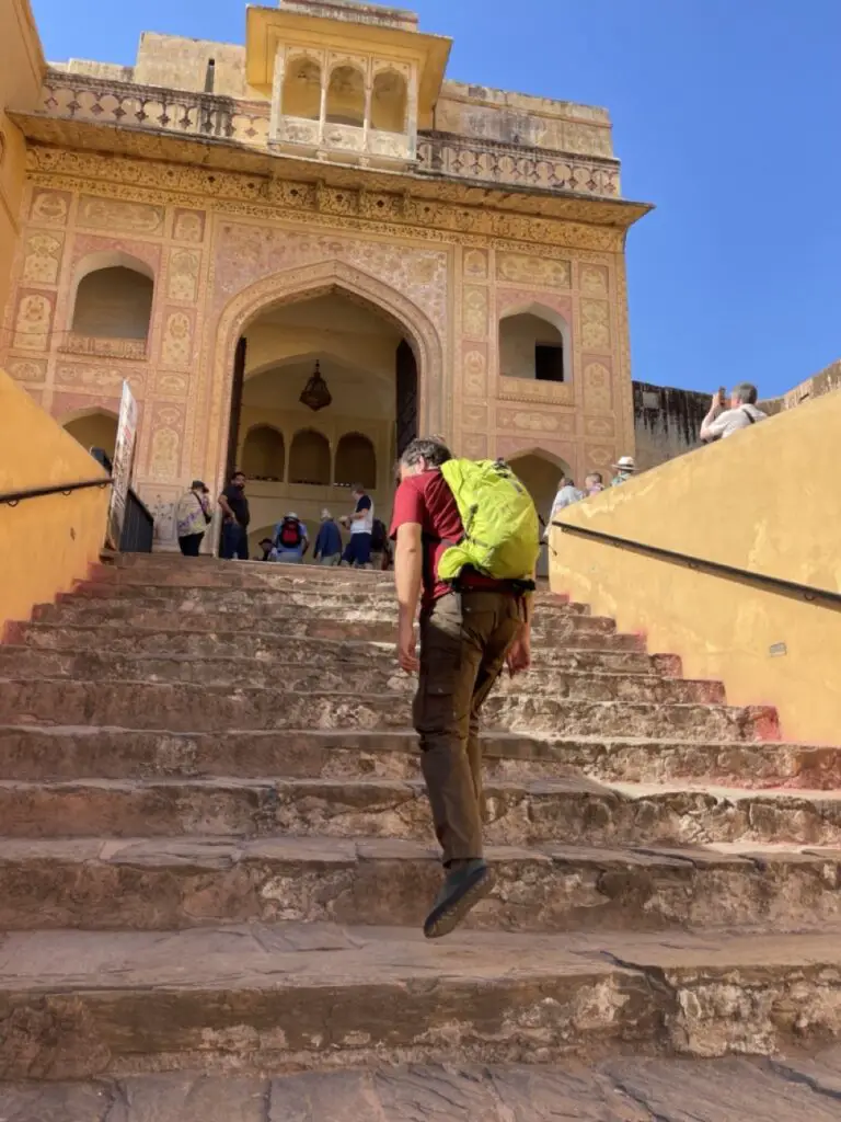 entrée au fort d'Amber à Jaipur