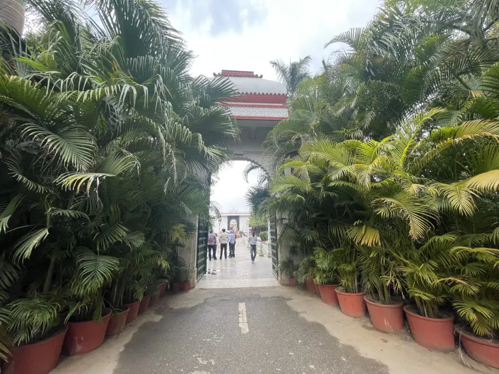 entrée du Jardin botanique Shaemiyon ki bari à Udaipur