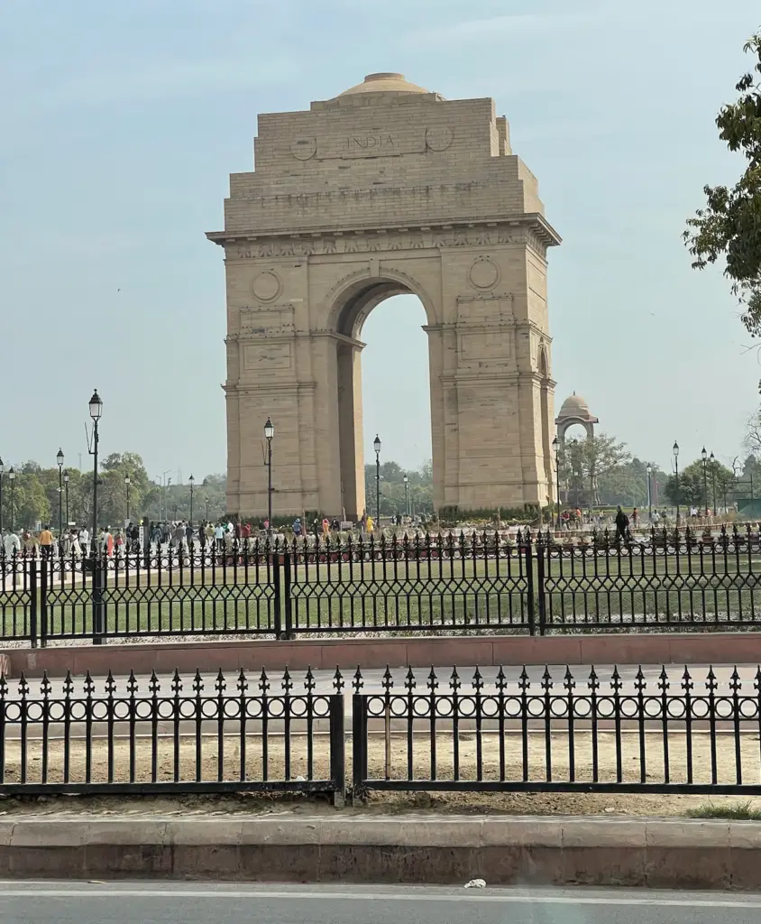 India Gate ou la porte de l’Inde à New Delhi