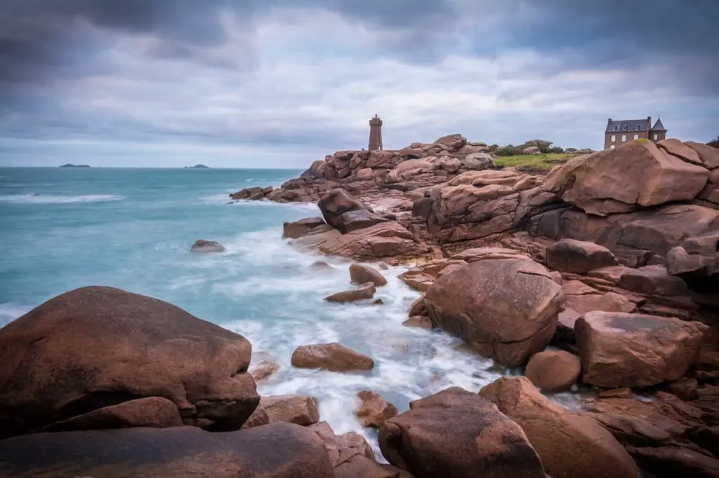 La côte de granit rose de Bretagne