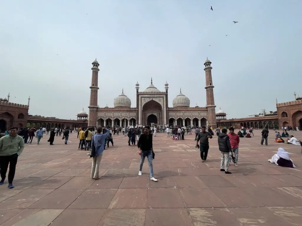 La Mosquée Jama Masjid en Inde