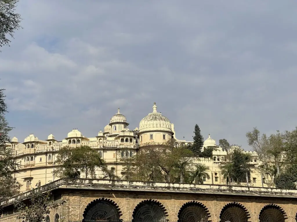 Le palais d'Udaipur encore habité par un maharajas