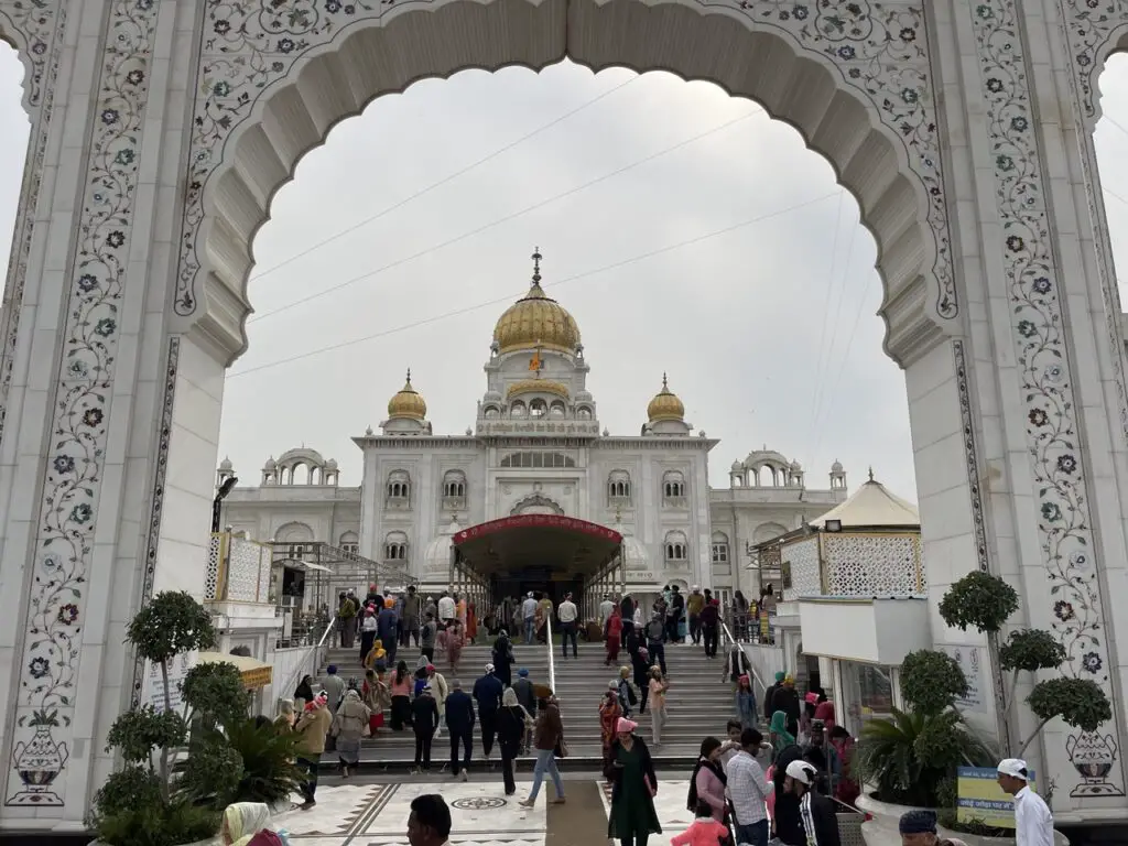 Le Temple Gurudwara Bangla Sahib à delhi