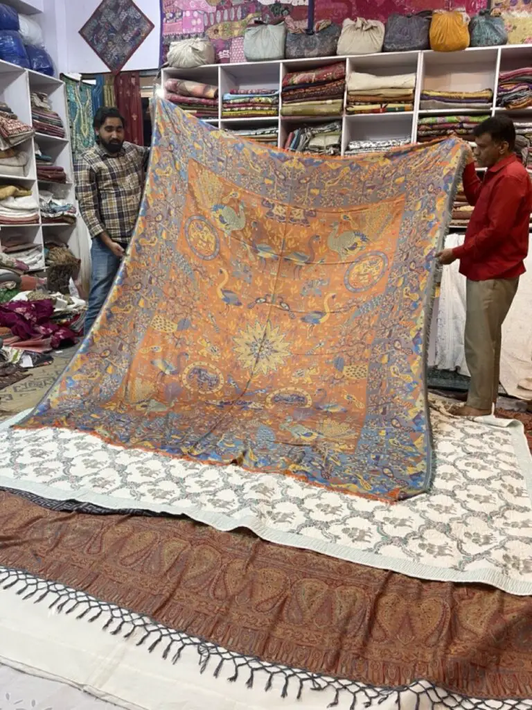 Magasin de tissu à Jodhpur au rajasthan