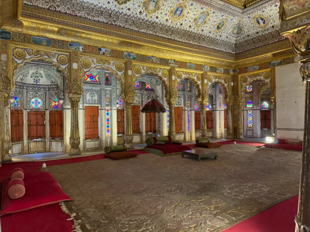 Phool Mahal ou le palais des fleurs à jodhpur