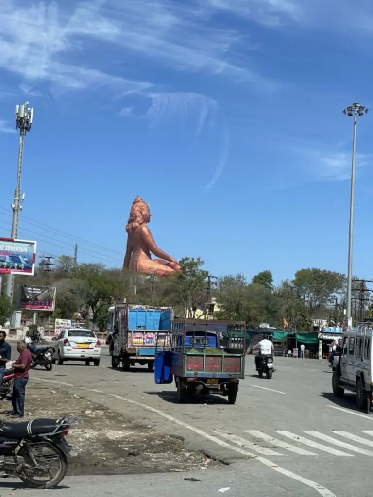 statue de shiva à Nathadwara au Rajasthan
