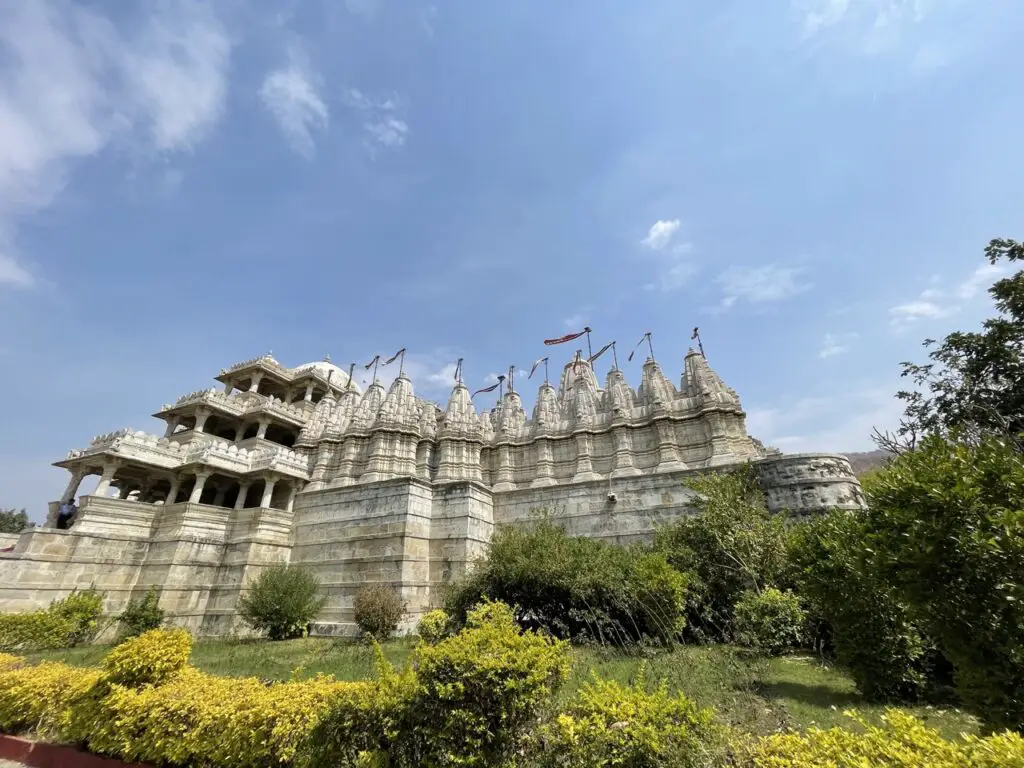 Temple d’adinath à Ranakpur au Rajasthan
