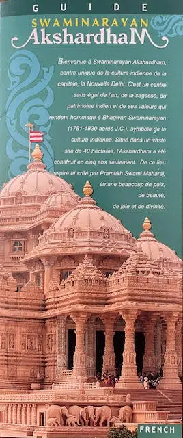Temple hindou Swaminarayan Akshardhan de Delhi