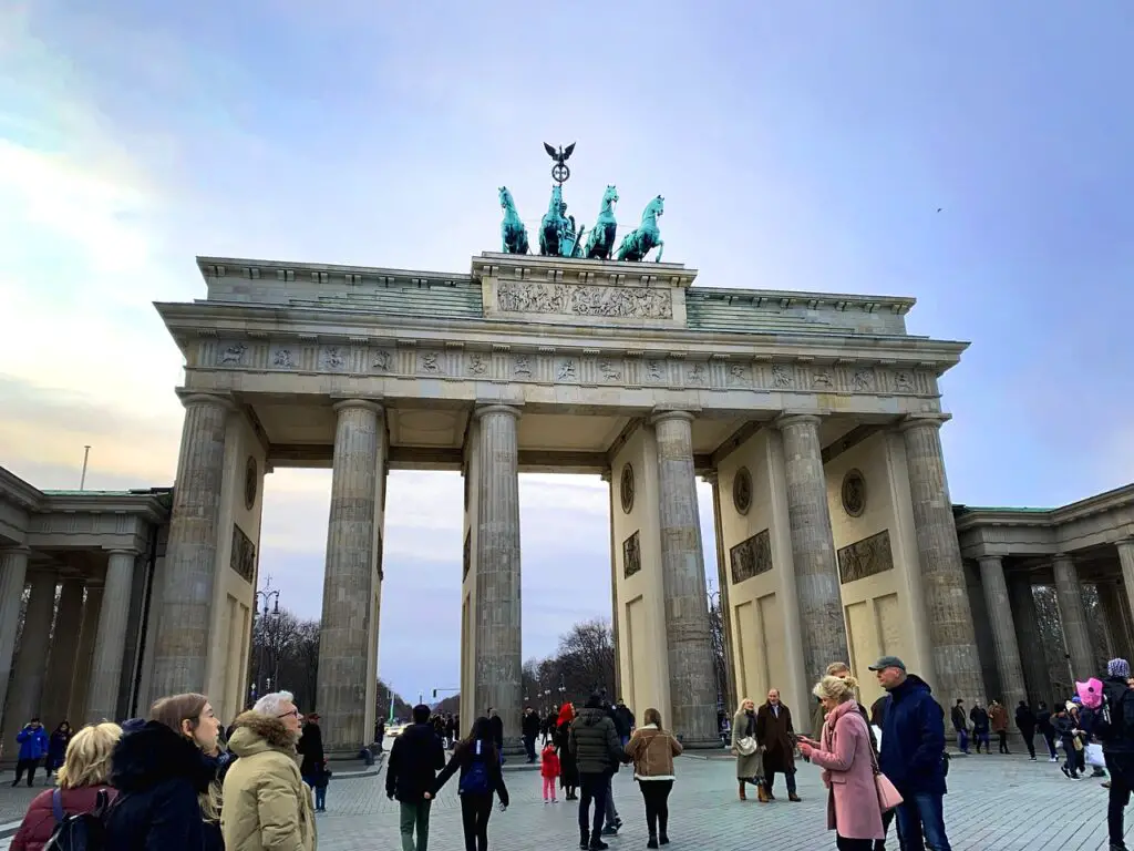 Porte de Brandebourg à Berlin