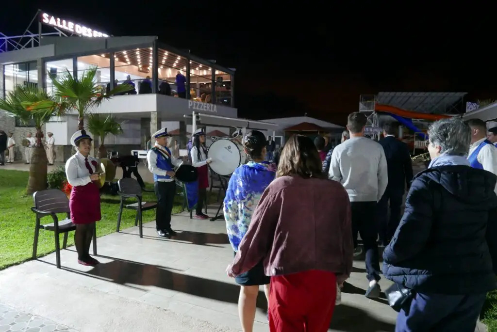 Arrivée à une soirée marocaine près de Oujda