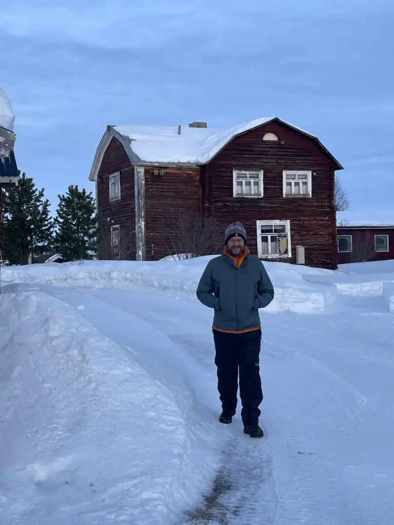 Avis sur la veste Patagonia en gore-tex Super Free Alpine en laponie suédoise