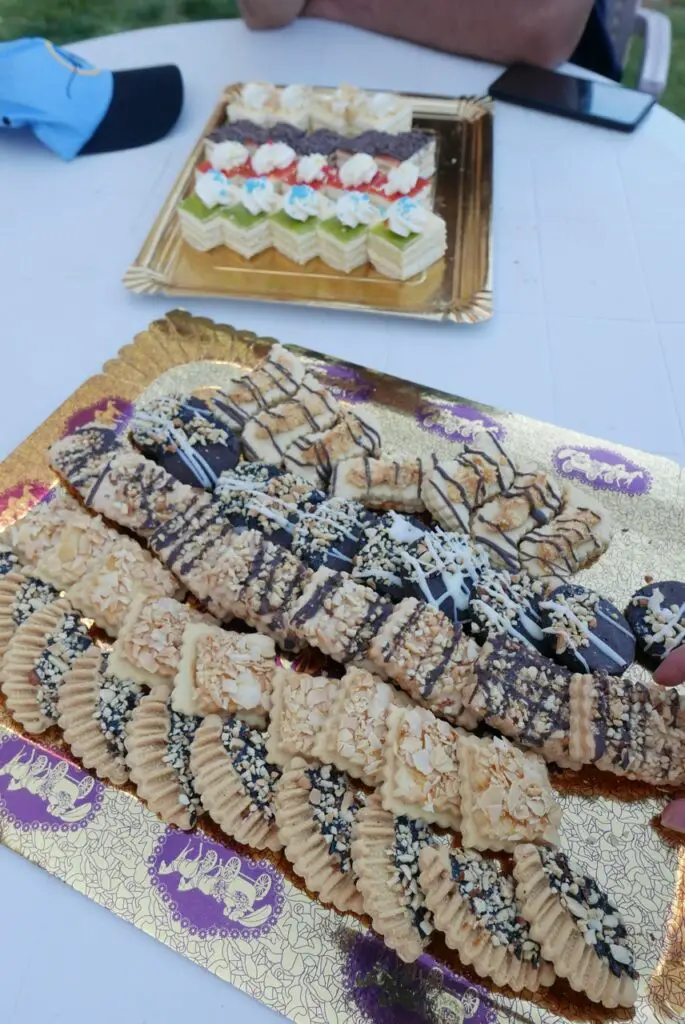 gouter offert à l'hotel Bouarfa au Maroc