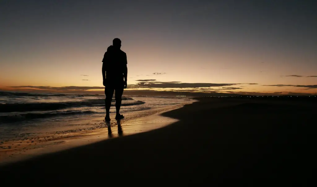 Levé du soleil sur les plages de Saïdia au Maroc