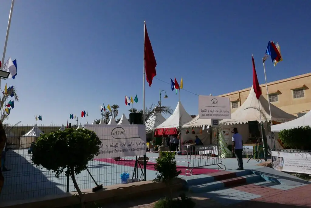 Marché artisanale de Figuig au Maroc