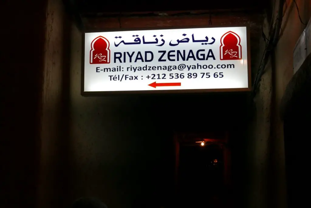 Nuit à la Riyad Zenagua à Figuig