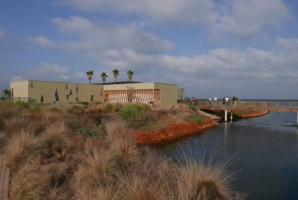 Centre ornithologique de la lagune Marchica au Maroc