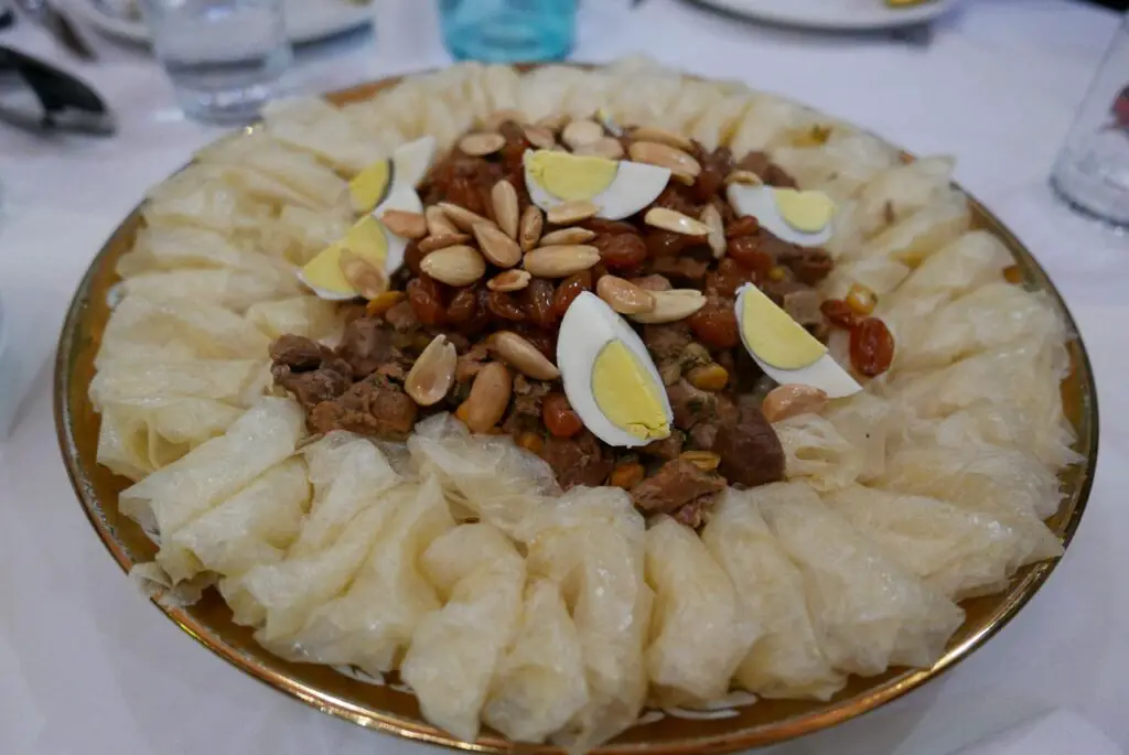 Rfissa un plat traditionnel typiquement marocain