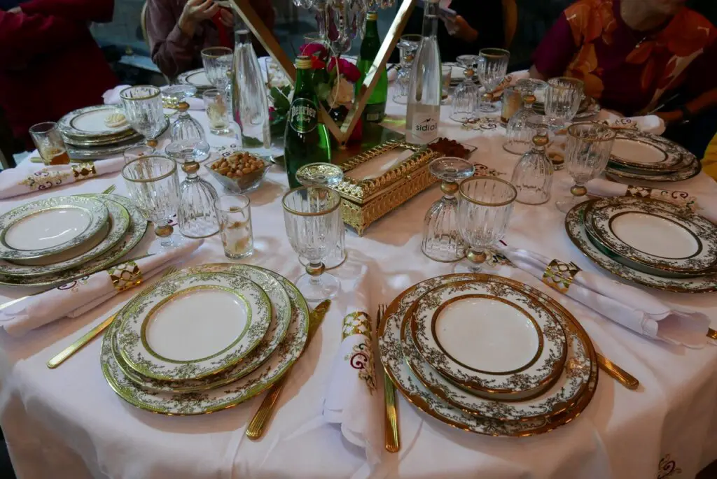 Table festive marocaine à Oujda