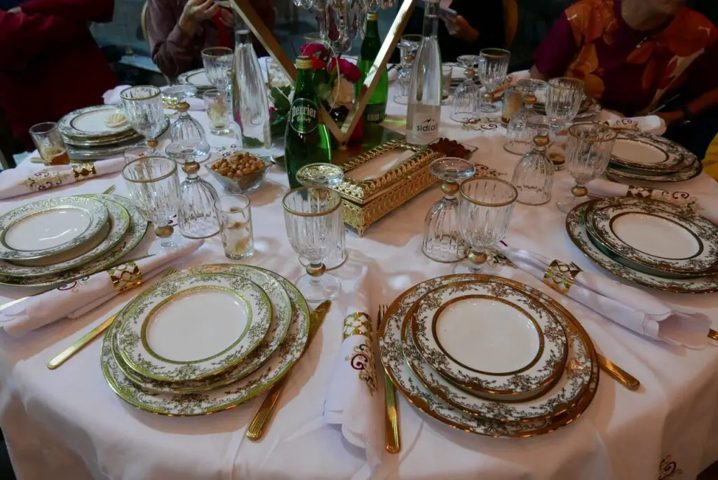 Table festive marocaine à Oujda