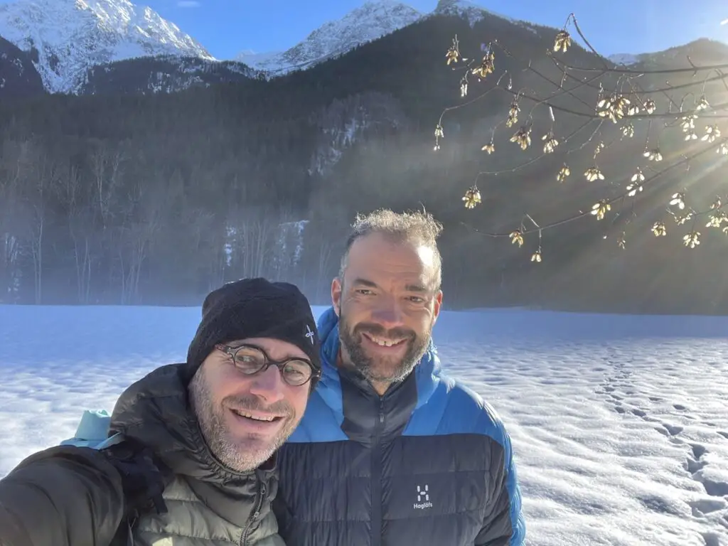 Julien DEFOIS et Michaël ROUHAUD Accompagnateur en montagne et testeur pour le blog Experience Outdoor