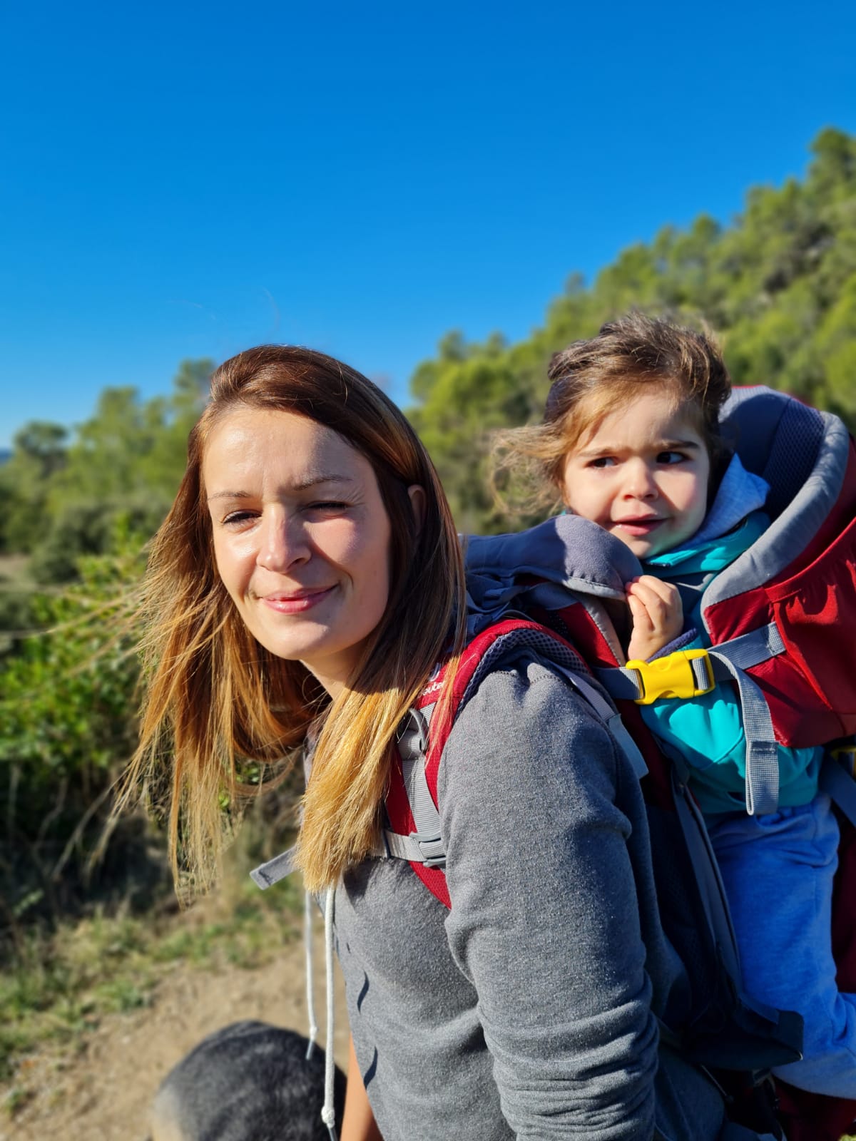 Test porte-bébé Kid Comfort Deuter Randonnée en famille