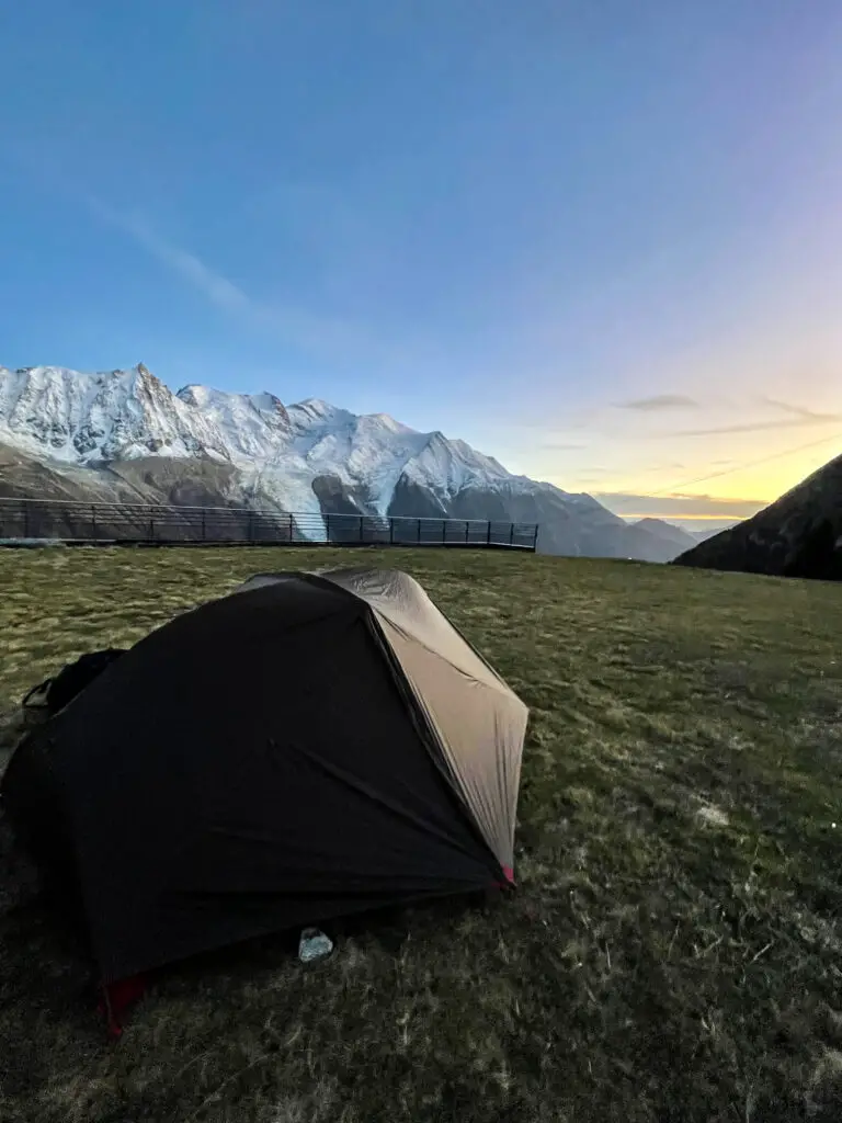 bivouac à Planpraz