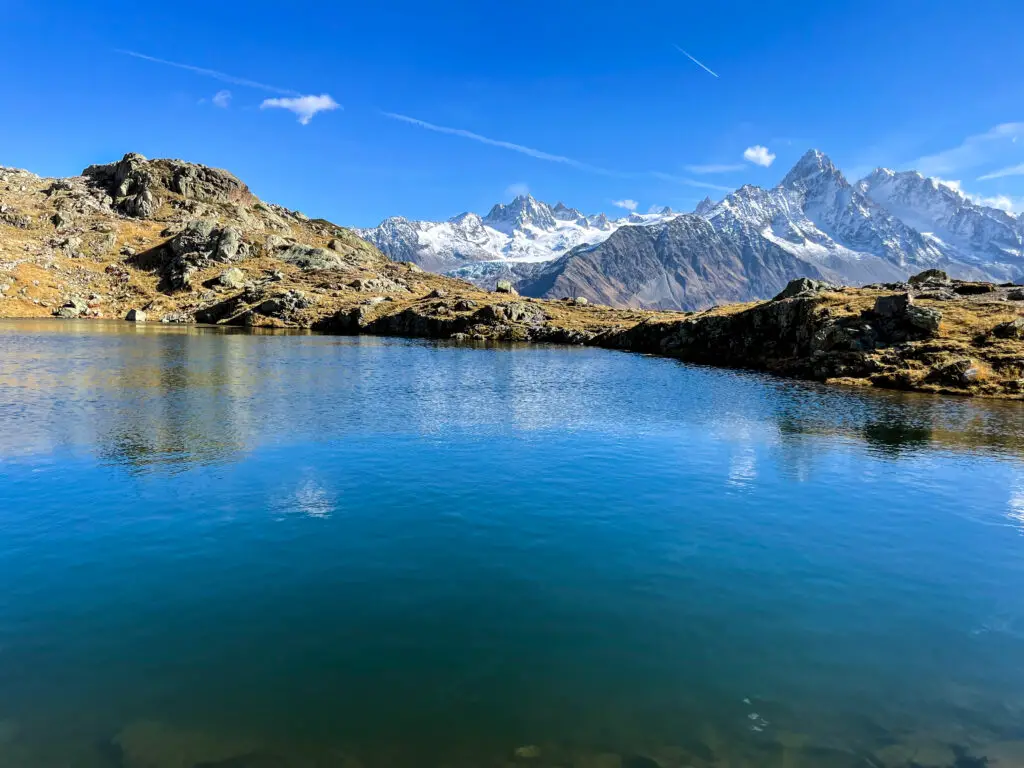 vue depuis lacs des Cheserys