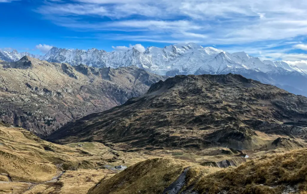 Vue depuis le col d'Anterne