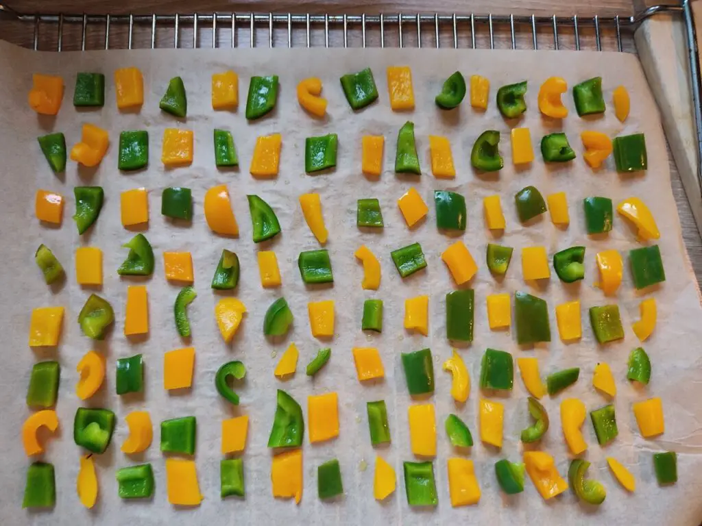 Atelier séchage de légumes avant mon départ, qui auront été utiles pour mon ravitaillement