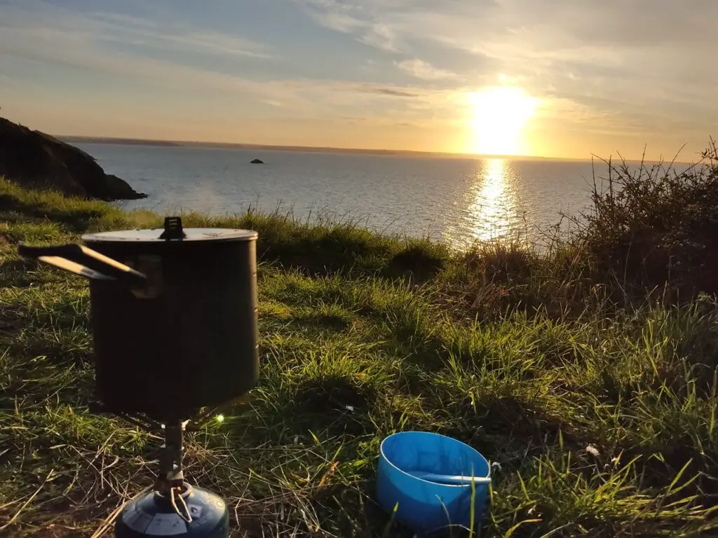 De quoi nourrir le corps et l'esprit... ! Fenêtre sur la baie d'Hillion