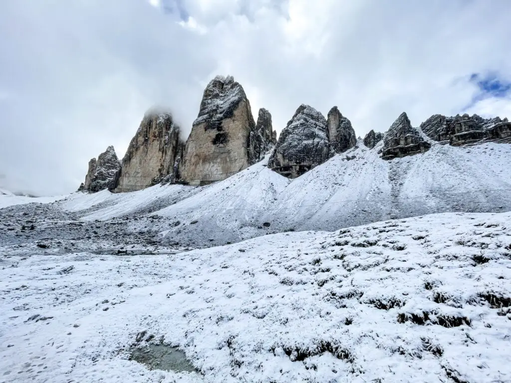 journée au tré cimé Dolomites