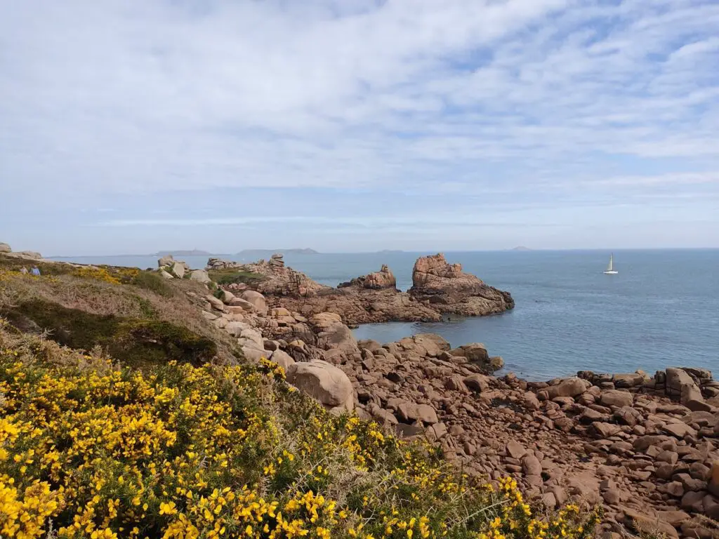 La côte de Granit Rose dans toute sa splendeur, du côté de Ploumanach