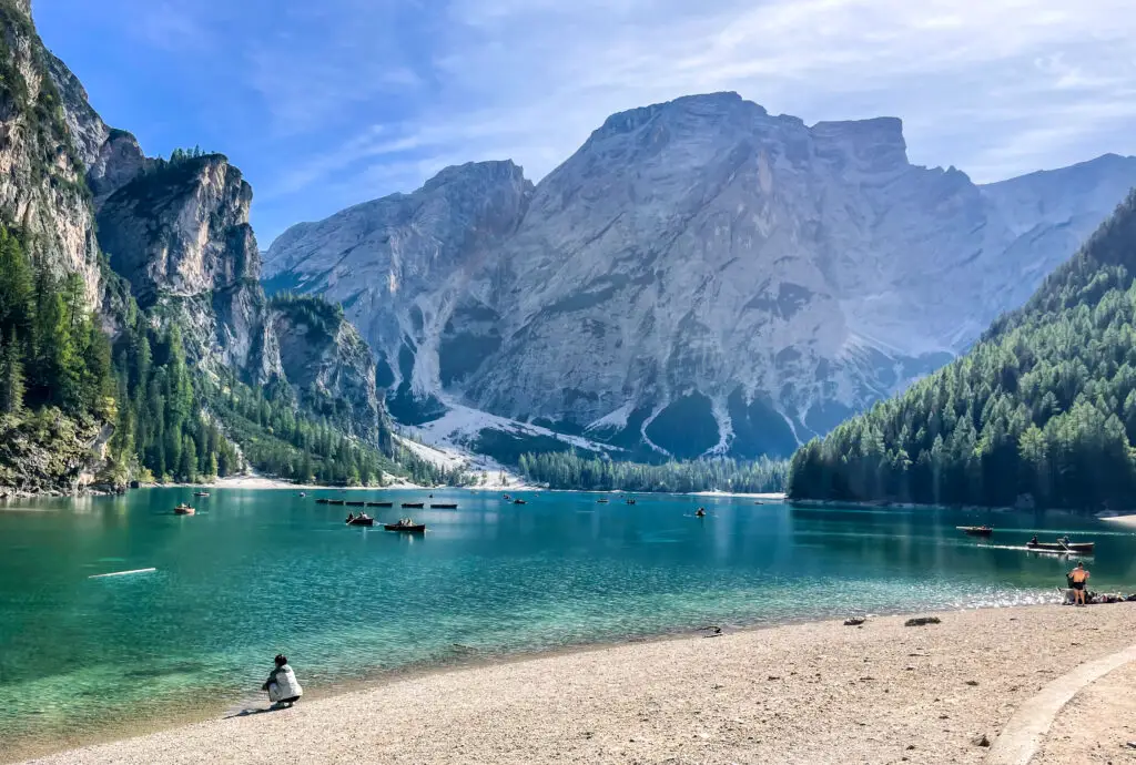 Lac des braies dolomites