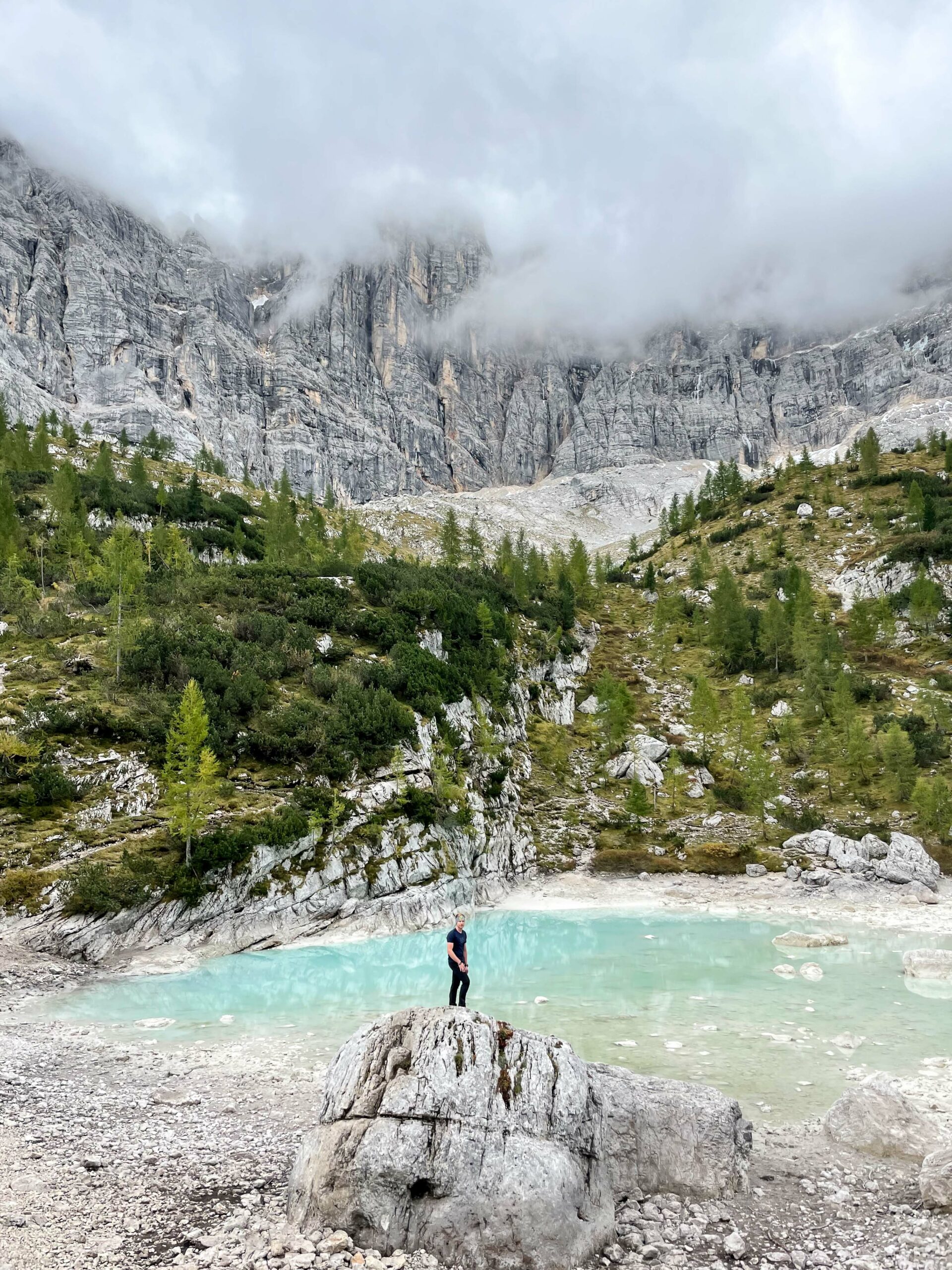 Lago di sorapis Dolomites