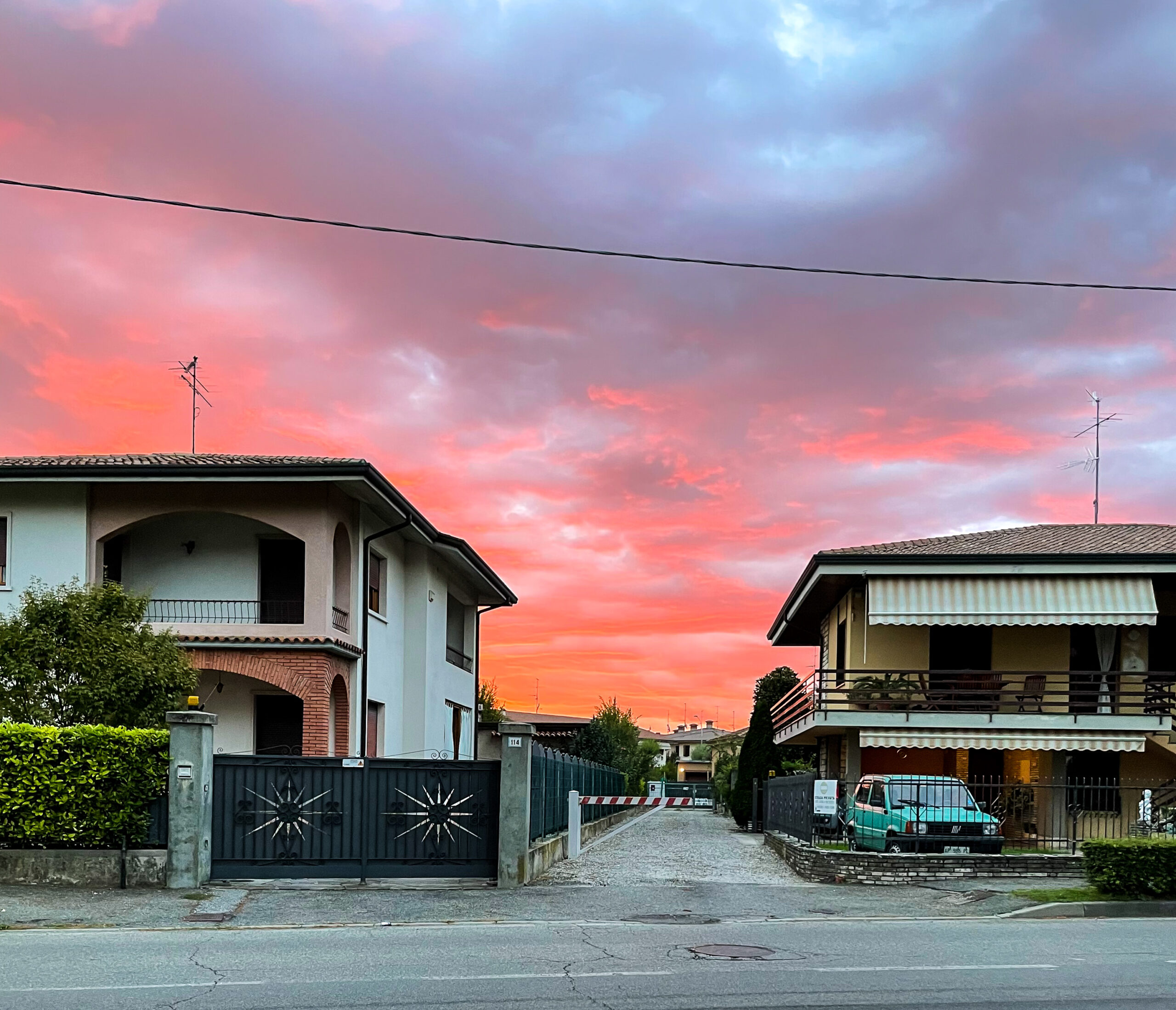 levé de soleil Sirmione