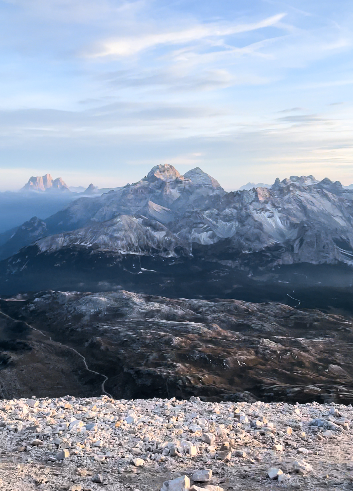 panorama seekofel dolomites