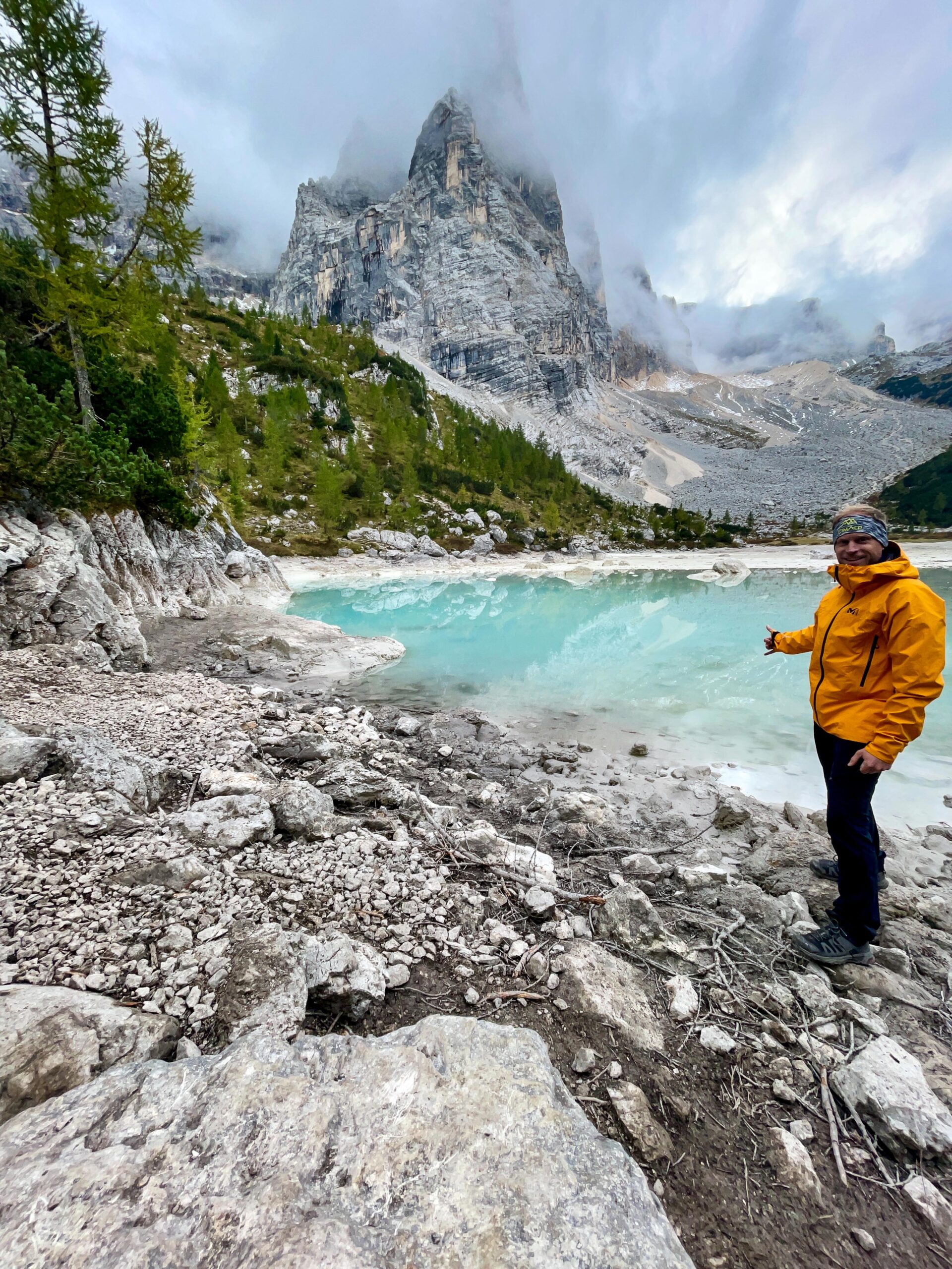 Randonnée au Lago di sorapis Dolomites