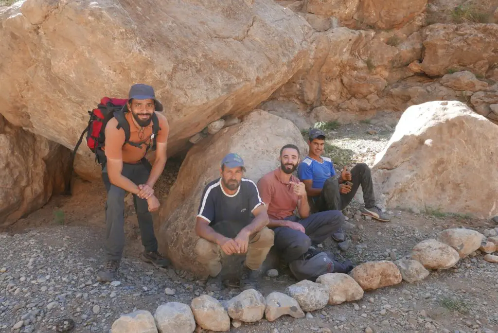 Boujamaa et Mimoun du service eaux et forêt de Béni Snassen