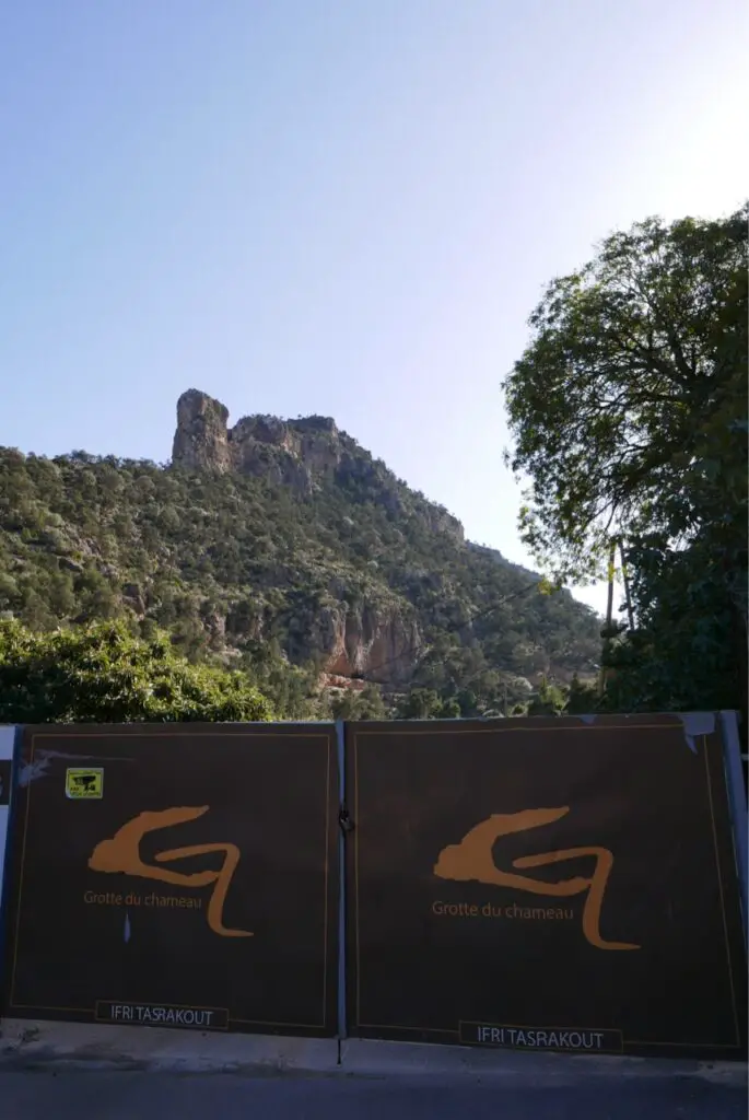 La grotte du Chameau dans le massif de Béni Snassen au Maroc