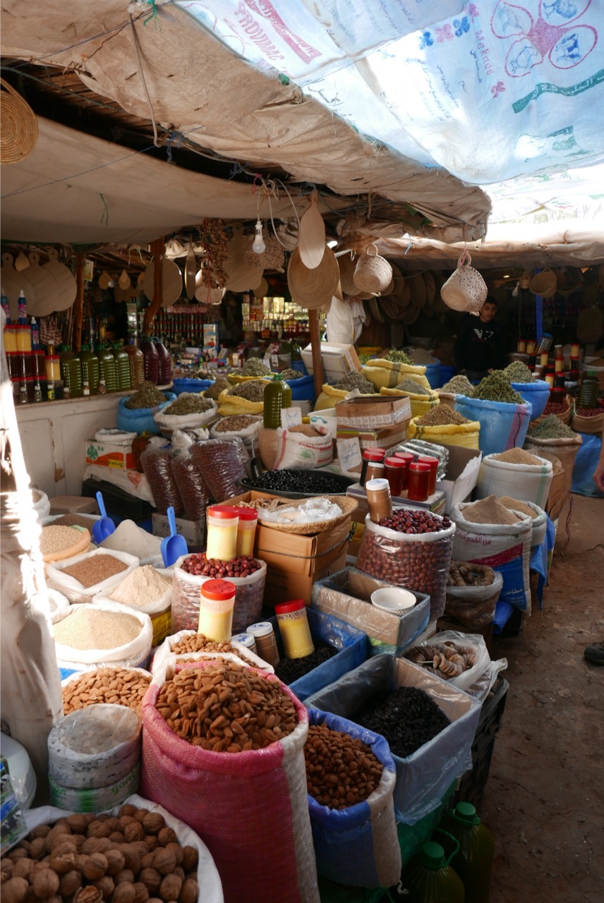 marché de Tafoughalt au maroc